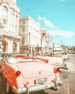 Vintage Aesthetic Retro Car paint by number