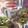 Waterfall Japan Paint By numbers