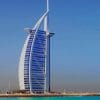 Burj Al Arab Dubai paint by numbers