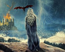 Daenerys Targaryen Artwork paint by number