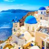 The Greek Santorini Island paint by numbers