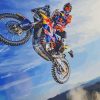 KTM 450 Rally Jump paint by number