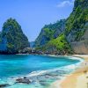 Nusa Penida Beach Bali Indonesia paint by numbers