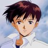 Shinji Ikari paint by numbers