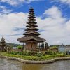 Ulun Danu Beratan Bali paint by number