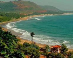 Yarada Beach Visakhapatnam India paint by numbers