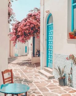 Aesthetic Greece paint by numbers