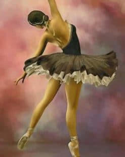 Ballerina Art paint by numbers