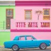 Colorful House In Cape Town South Africa paint by number