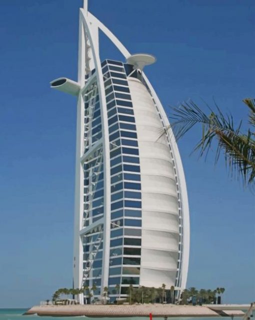 Dubia Burj Al Arab paint by numbers