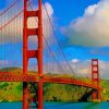 Golden Gate Bridge San Francisco paint by numbers