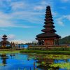 Indonesia Ulun Danu Beratan paint by number