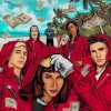 La Casa de Papel Serie paint by numbers