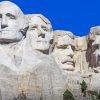 Mount Rushmore Presidents South Dakota paint by number