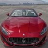 Red Maserati paint by numbers