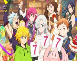 Seven Deadly Sins Grand Cross paint by numbers