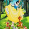 Snow White and Her Friends paint by numbers