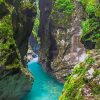 Tolmin Gorges Slovenia paint by numbers