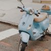 Vespa Baby Blue paint by numbers