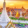 Wat Phra Kaew Thailand paint by numbers