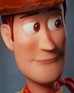 Woody Toy Story paint by numbers