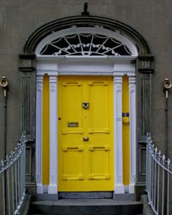 Yellow Door paint by numbers