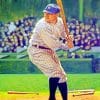 Babe Ruth Player paint by numbers