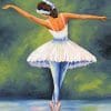 Ballerina Dancer paint by numbers