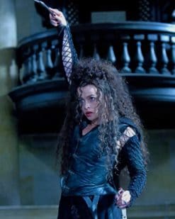 Bellatrix Lestrange painnt by numbers