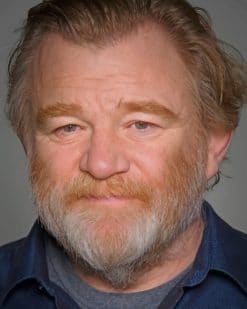 Brendan Gleeson paint by numbers