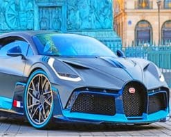 Bugatti Divo paint by numbers