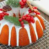 Christmas Bundt Cake paint by numbers