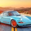 Classic Car Porsche paint by numbers