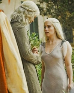 Daenerys And Viserys Targaryen paint by numbers