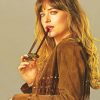 Dakota Johnson Actress painnt by numbers