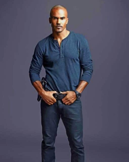 Derek Morgan paint by numbers