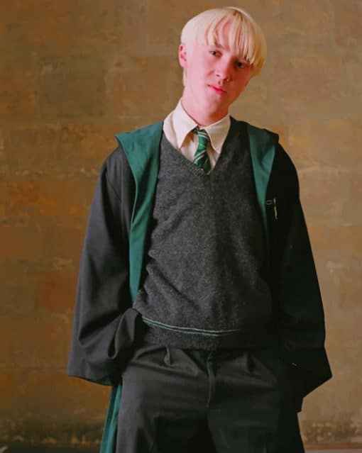 Draco Malfoy paint by numbers