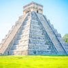 El Castillo Pyramid In Mexico paint by numbers