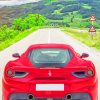 Ferrari 488 paint by numbers