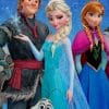 Frozen Disney Cartoon paint by numbers