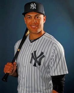 Giancarlo Stanton paint by numbers