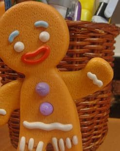 Gingerbread Man paint by numbers