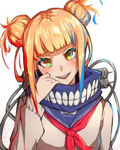 Himiko Toga paint by numbers