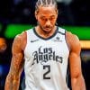 Kawhi Leonard paint by numbers