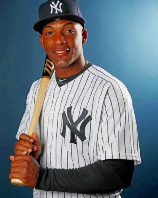 Miguel Andujar paint by numbers