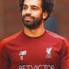 Mohamed Salah Footballer paint by numbers