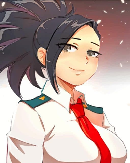 Momo Yaoyorozu My Hero Academia paint by numbers