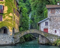 Nesso Italy paint by numbers