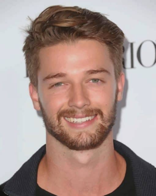 Patrick Schwarzenegger Actor paint by numbers