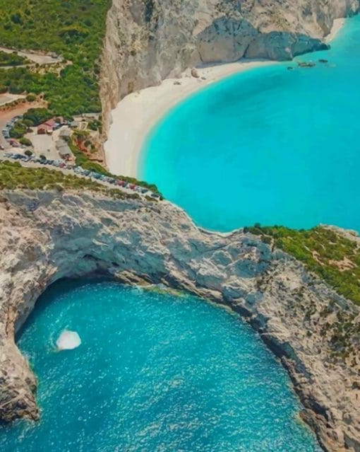 Porto Katsiki Greece paint by numbers